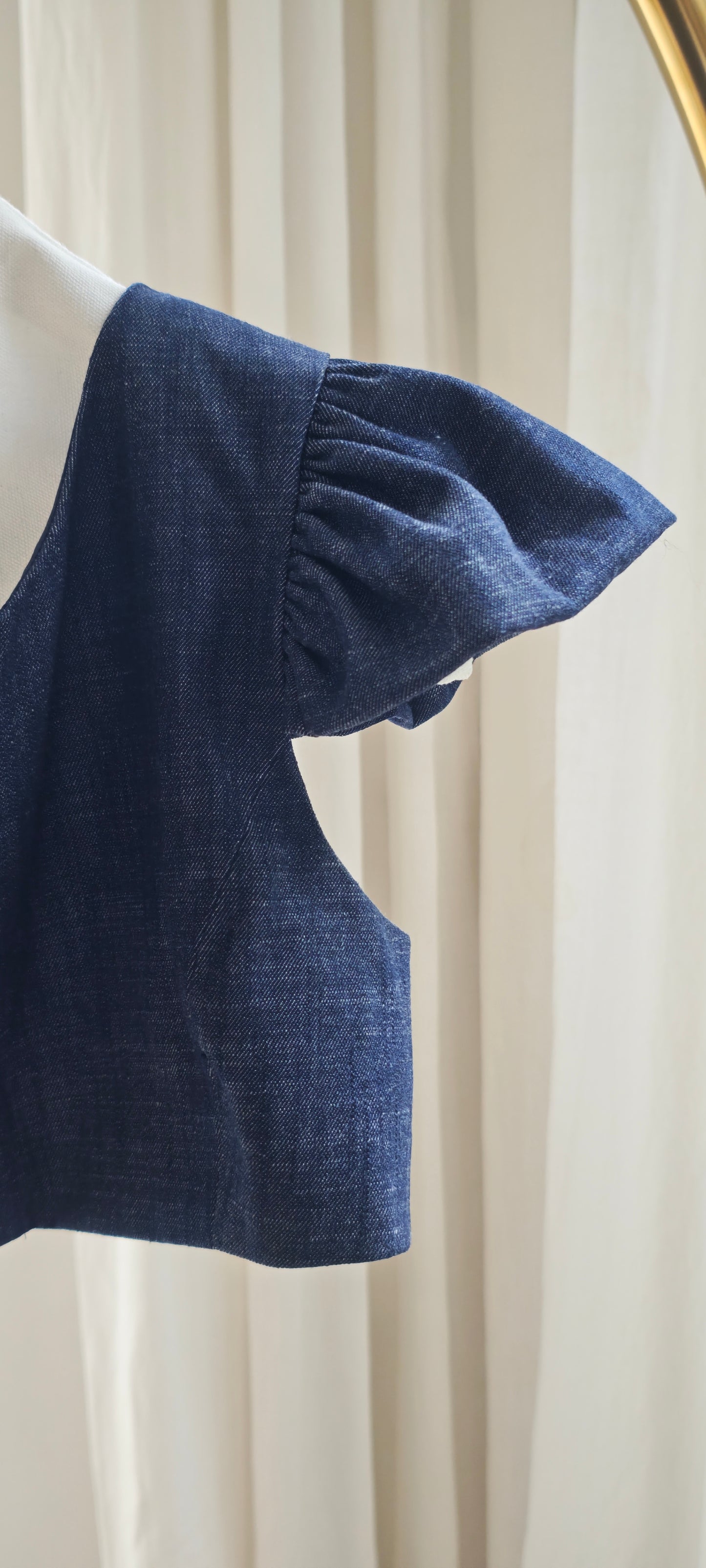 Mica Denim Top